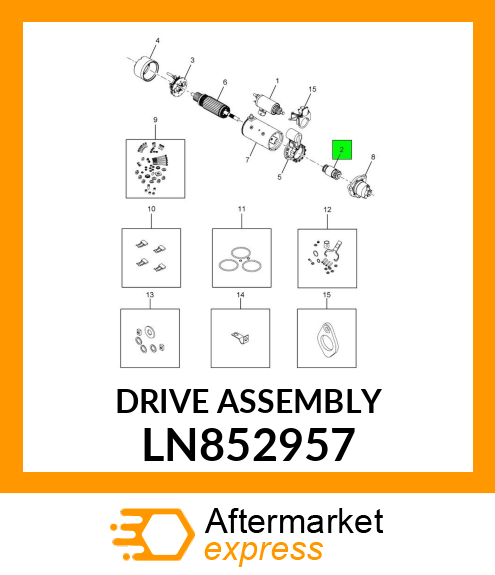 DRIVE ASSEMBLY LN852957