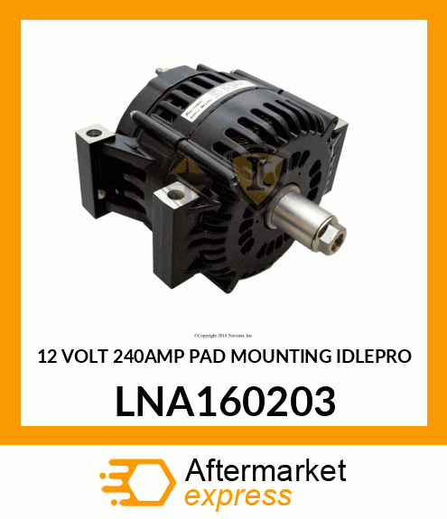 12 VOLT 240AMP PAD MOUNTING IDLEPRO LNA160203