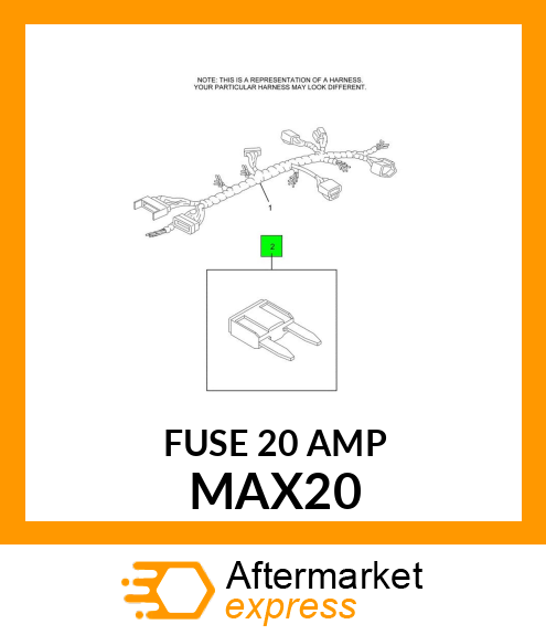 FUSE 20 AMP MAX20