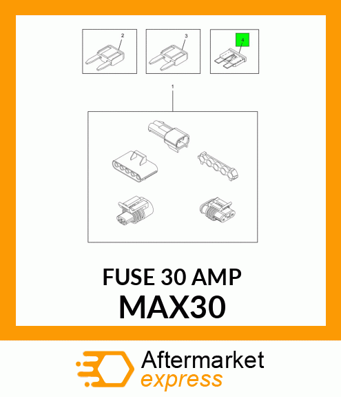 FUSE 30 AMP MAX30