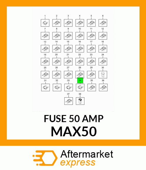 FUSE 50 AMP MAX50