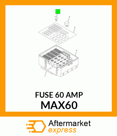 FUSE 60 AMP MAX60