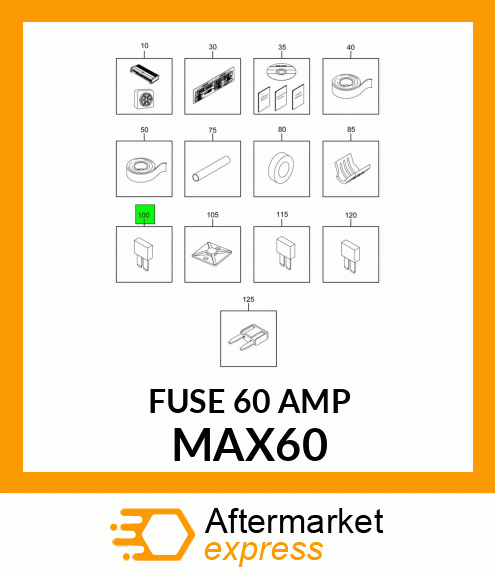 FUSE 60 AMP MAX60