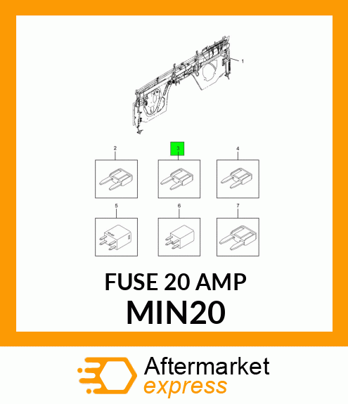 FUSE 20 AMP MIN20