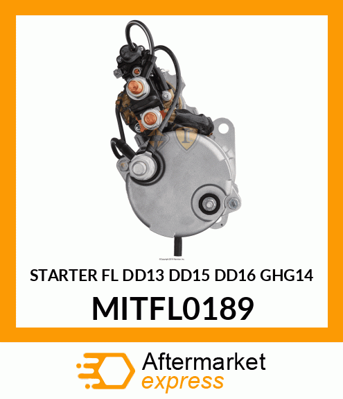 STARTER FL DD13 DD15 DD16 GHG14 MITFL0189