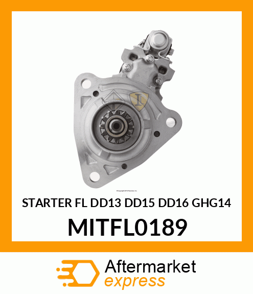 STARTER FL DD13 DD15 DD16 GHG14 MITFL0189