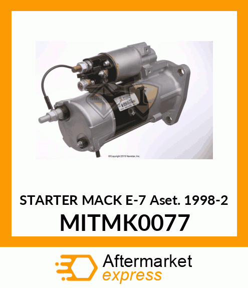STARTER MACK E-7 ASET 1998-2 MITMK0077