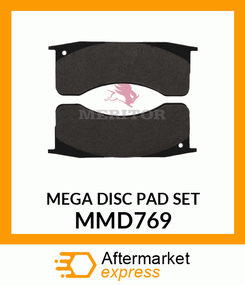 MEGA DISC PAD SET MMD769