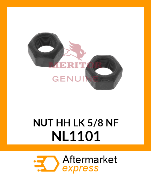 NUT HH LK 5/8 NF NL1101