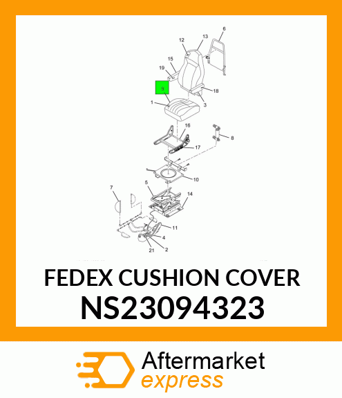 FEDEX CUSHION COVER NS23094323