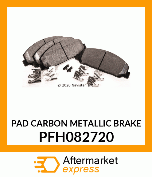PAD CARBON METALLIC BRAKE PFH082720