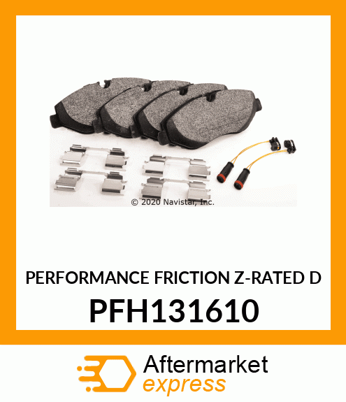 PERFORMANCE FRICTION Z-RATED D PFH131610