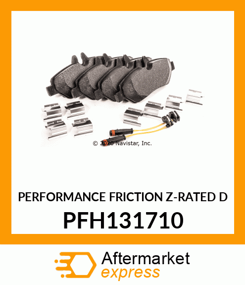 PERFORMANCE FRICTION Z-RATED D PFH131710