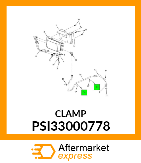 CLAMP PSI33000778