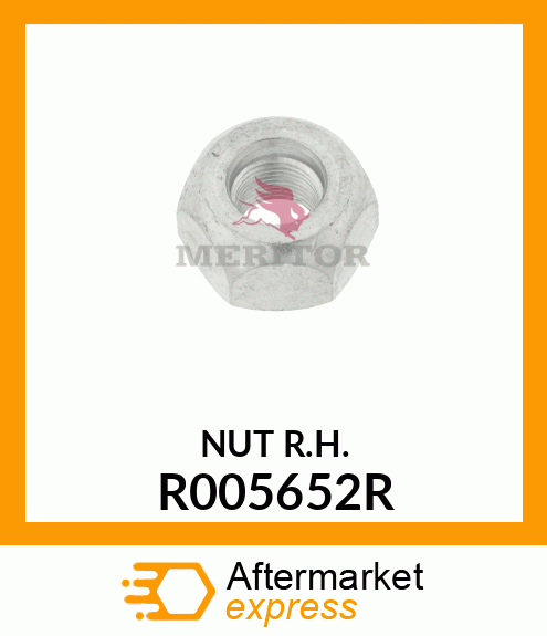 NUT R.H. R005652R