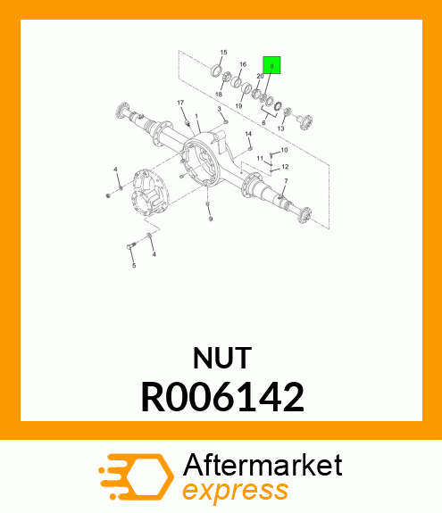 NUT R006142