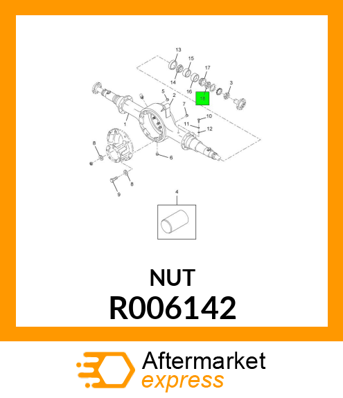 NUT R006142