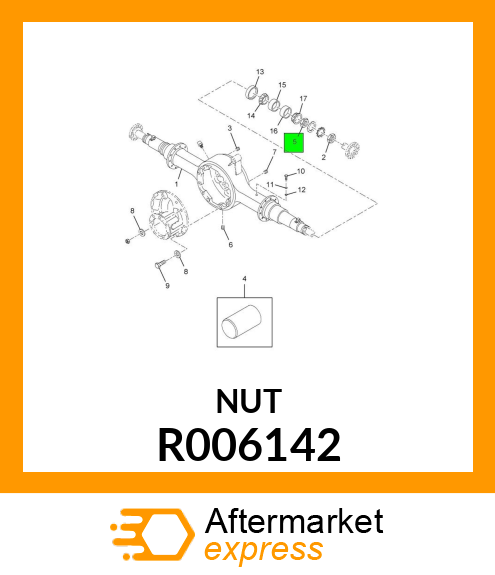 NUT R006142