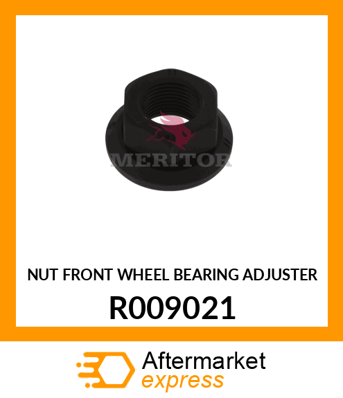 NUT FRONT WHEEL BEARING ADJUSTER R009021