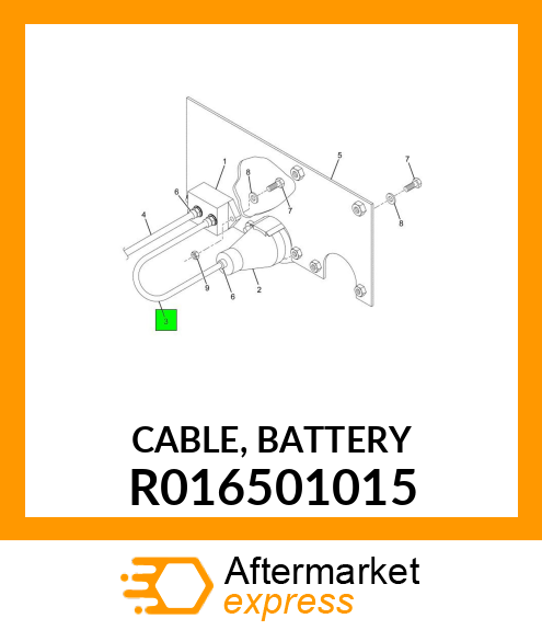 CABLE, BATTERY R016501015