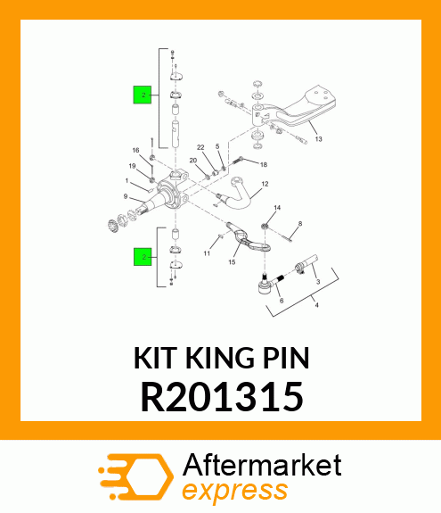 KIT KING PIN R201315