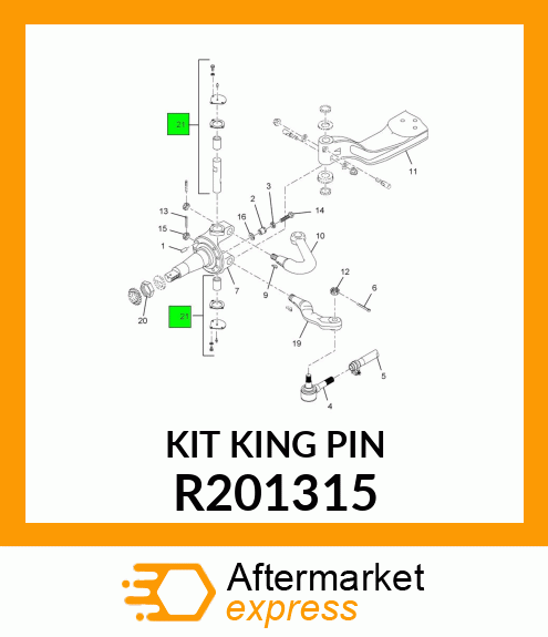 KIT KING PIN R201315