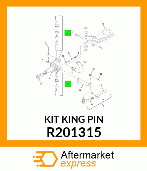 KIT KING PIN R201315