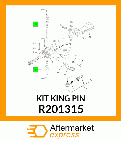 KIT KING PIN R201315