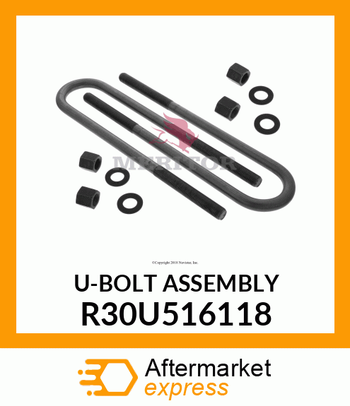 U-BOLT ASSEMBLY R30U516118