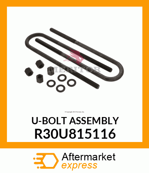 U-BOLT ASSEMBLY R30U815116