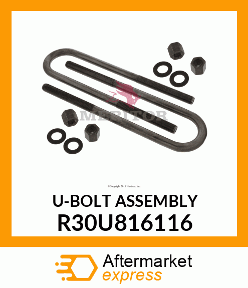 U-BOLT ASSEMBLY R30U816116