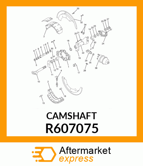 CAMSHAFT R607075