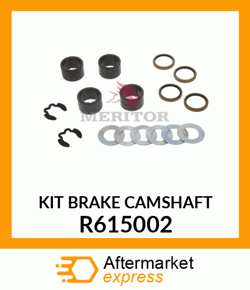 KIT BRAKE CAMSHAFT R615002