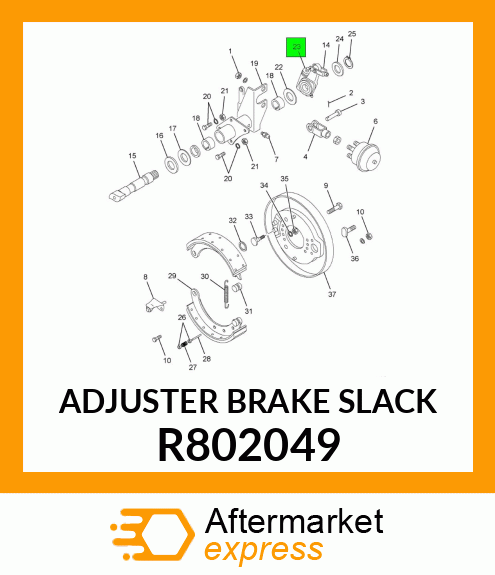 ADJUSTER BRAKE SLACK R802049