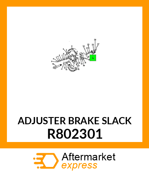 ADJUSTER BRAKE SLACK R802301