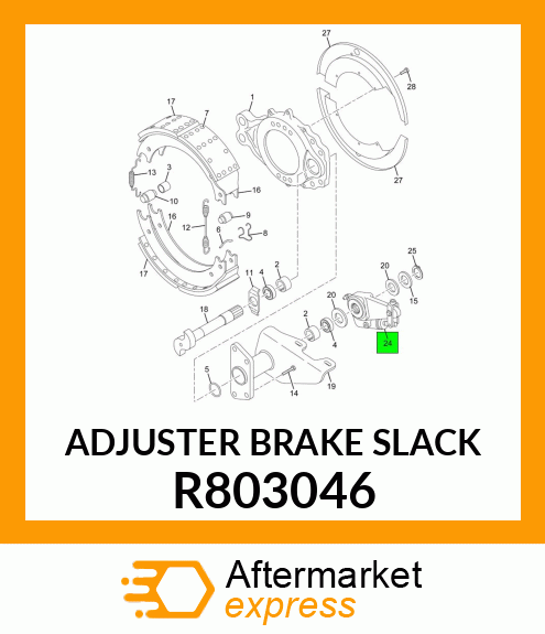 ADJUSTER BRAKE SLACK R803046