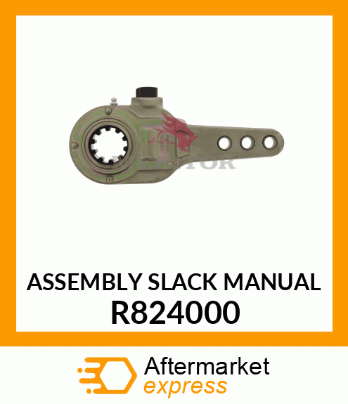 ASSEMBLY SLACK MANUAL R824000