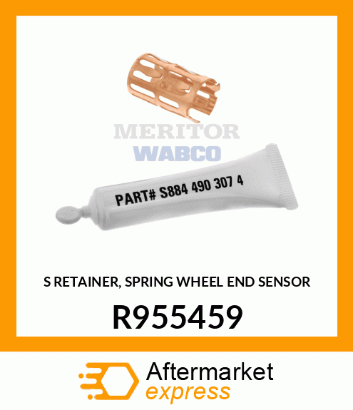 S RETAINER, SPRING WHEEL END SENSOR R955459