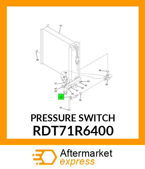 PRESSURE SWITCH RDT71R6400