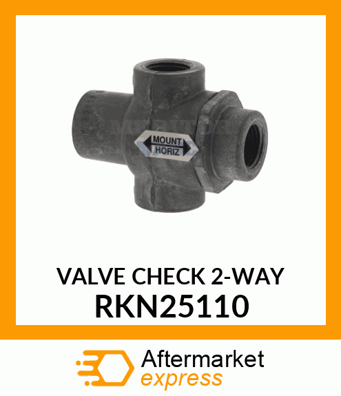 VALVE CHECK 2-WAY RKN25110