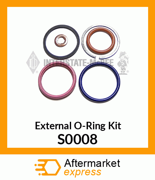 External O-Ring Kit S0008