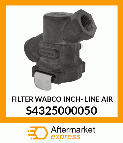 FILTER WABCO INCH- LINE AIR S4325000050