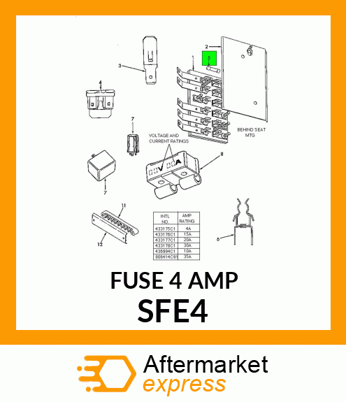 FUSE 4 AMP SFE4