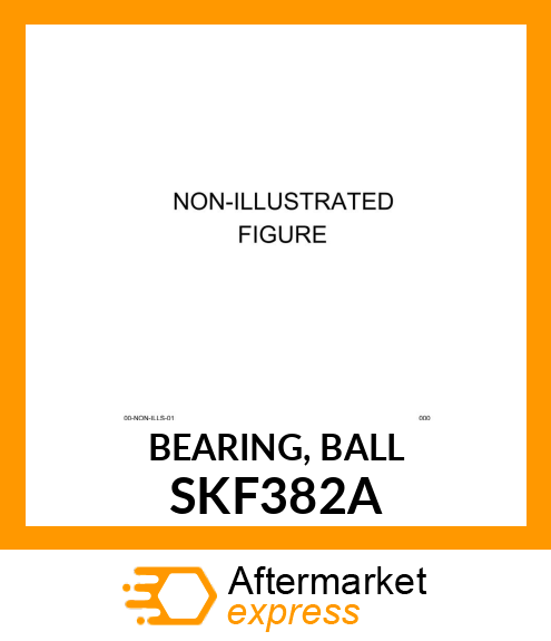 BEARING, BALL SKF382A