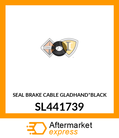 SEAL BRAKE CABLE GLADHAND*BLACK SL441739