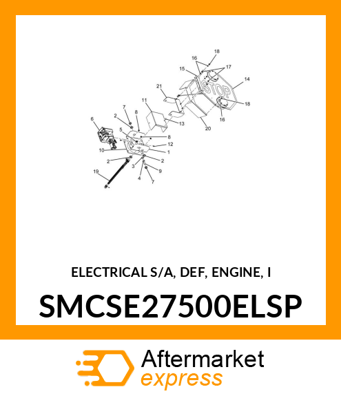 ELECTRICAL S/A, DEF, ENGINE, I SMCSE27500ELSP