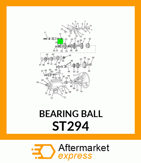 BEARING BALL ST294