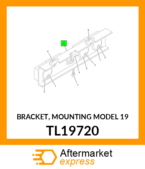 BRACKET, MOUNTING MODEL 19 TL19720