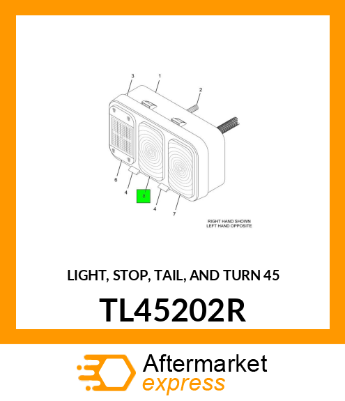 LIGHT, STOP, TAIL, AND TURN 45 TL45202R