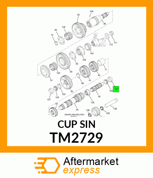 CUP SIN TM2729